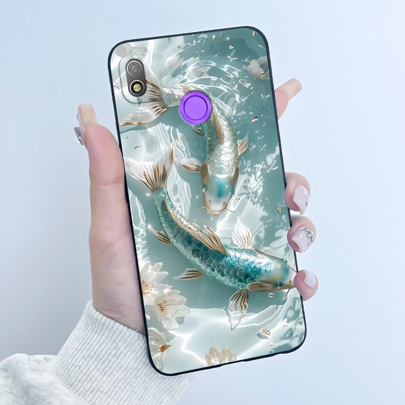 For Tecno Pop 4 Case Silicone Funny Luxury Cute Cartoon Cat Rabbit Cool Girls Boys Back Cover For Techno Pop4 Phone Case BC2c