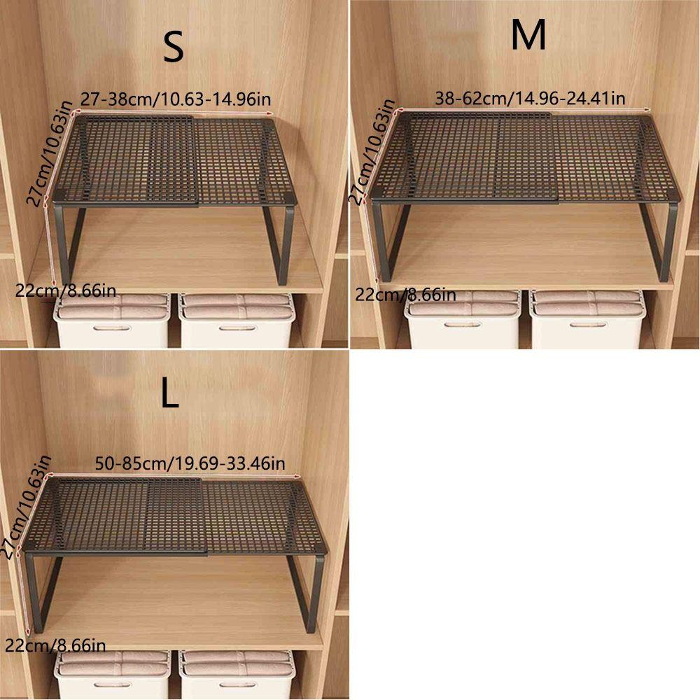 Layered Partition Wardrobe Divider Board Stackable Cabinet Organizer  Pantry