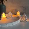 Flexible Silicone Mold for Night Lamp Festival Decoration Mold Christmas Tree Candle Holder Mould Jewelry Making Tool
