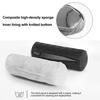 Car Headrest Pillow for Driving Faux Leather Memory Foam Ergonomic Neck Support Universal Fit Head Rest Travel Cushion for Most Vehicles