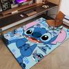 1pc S-Stitch Design Printed Area Rug Carpet for Bedroom Living Room Home Decor Rugs Mat Non Slip Mat Rug for Bedside