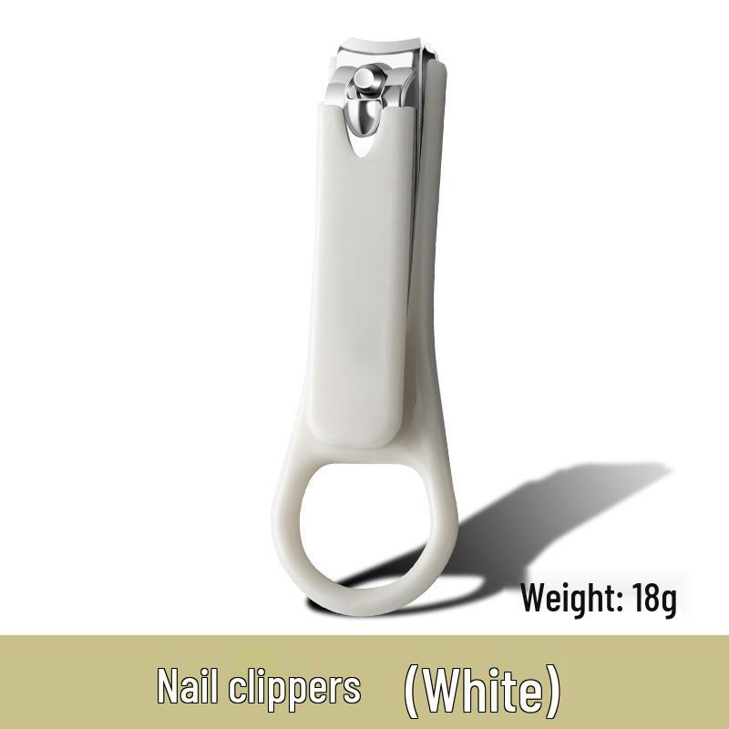 Child-Safe Anti-Pinch Baby Nail Clipper Set - Anti-Splash, Cute Design, Portable for Kids and Students