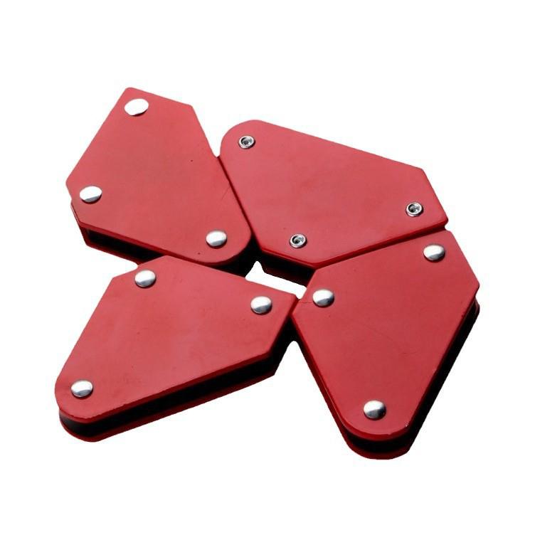 4-Piece Mini Magnetic Welding Positioner Set - 9Lb Capacity Tool