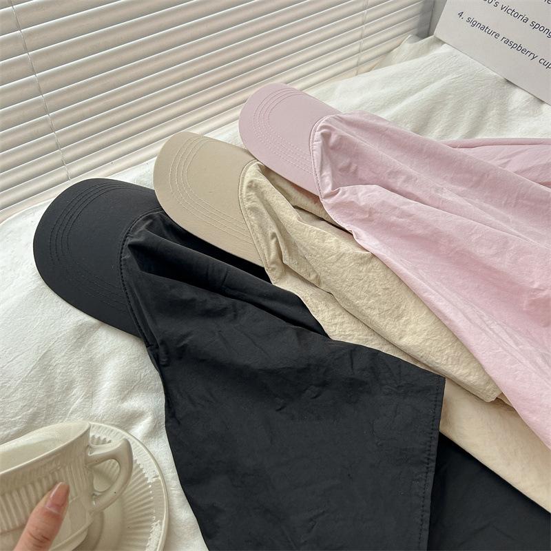 Fashionable And Versatile Quick Drying Headband Duckbill Hat Women'S Outdoor Sun Shading Hat Baseball Cap