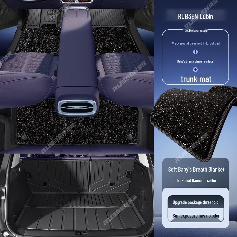 Lubbin TPE Floor Mats & Door Sill Protection for Leapmotor B01