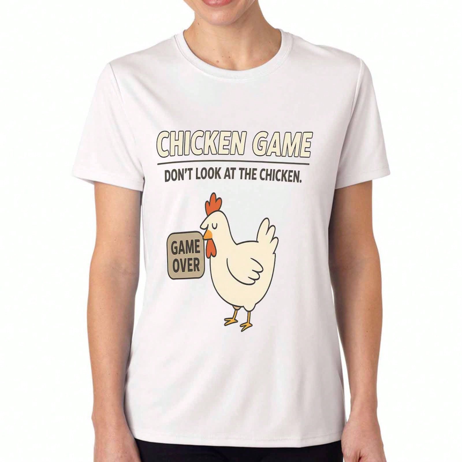 Chess Game unisex Cotton T Shirt, Premium Cotton Quality Print, Durable, Casual Fashion, Perfect For Chess Lovers, Unique Design, Lightweight And Brea S разноцветный