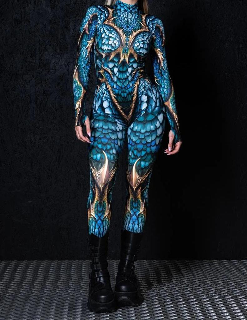 3D-Digitaldruck Bühnenkostüme für Erwachsene, Halloween-Events, Karneval, Mottoparty, Cosplay-Outfit, Pretend Game-Overall