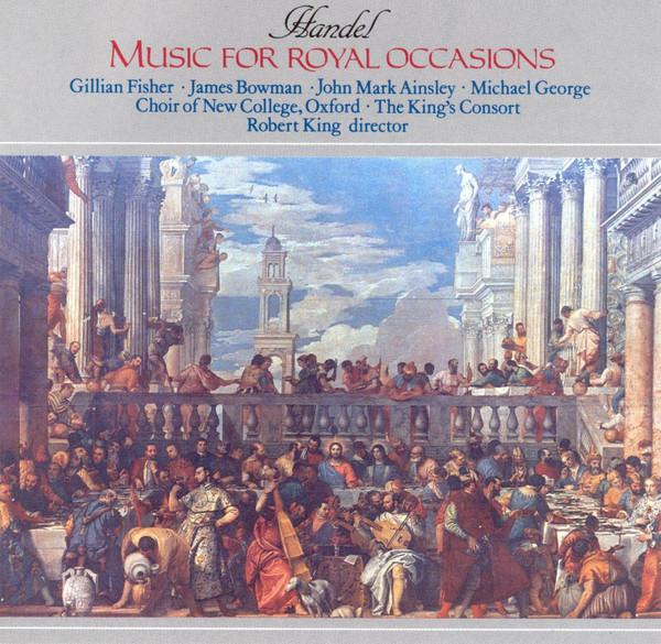 

CD ROBERT KING, THE KING S CONSORT - Handel : Music For Royal Occasions CDA66315 Hyperion 1989 UK Classical Used