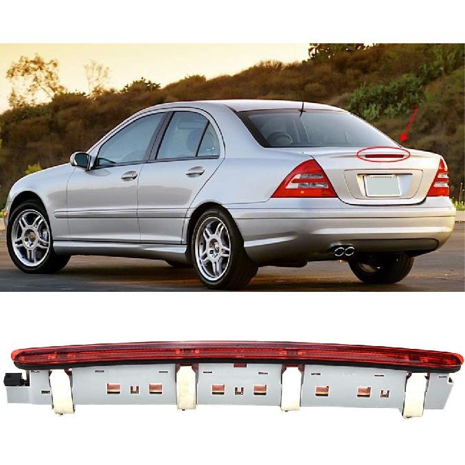 Tail Brake Light,2038201456 LED Third Stop Tail Brake Light Rear Lamp for C-Class C230 C280 C350