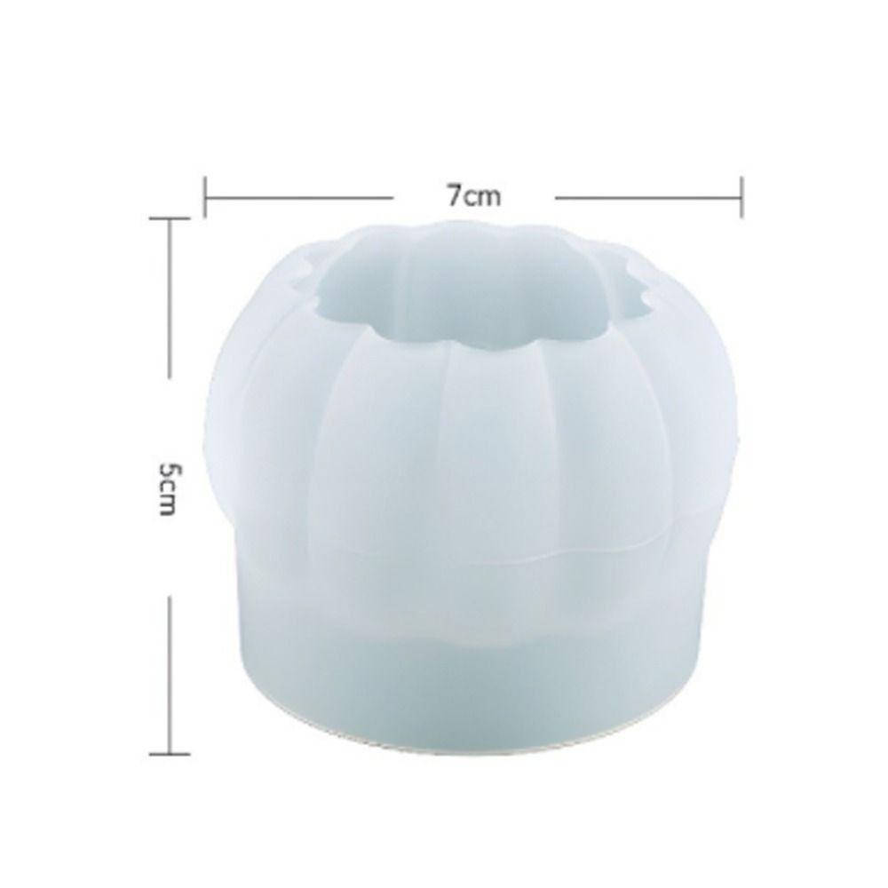 Soap Mold Silicone Pumpkin Candle Mold Smooth white Pumpkin Mould 3D Pumpkin Soap Mold Candle Making