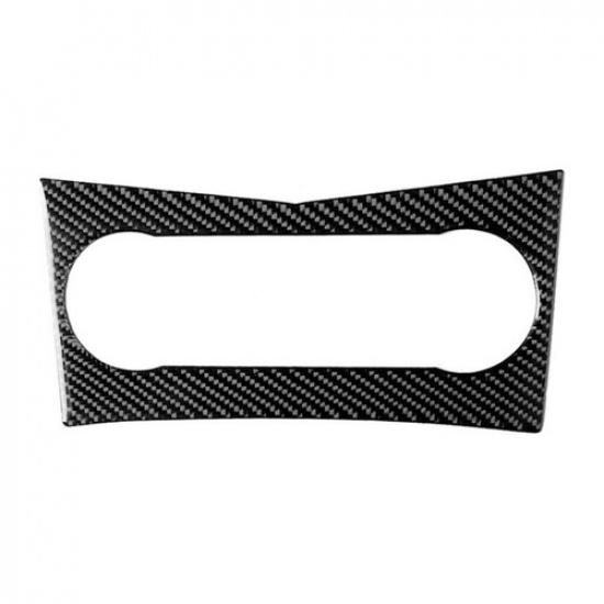 Carbon Fiber Console Air Vent Outlet Cover Fit For Benz C-Class W204 2007-2010