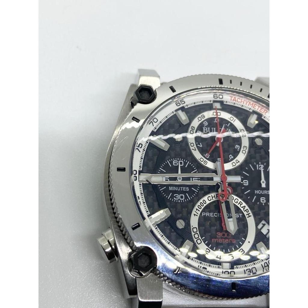 Used Good condition, working, battery replaced BULOVA Precisionist chronograph 98B172