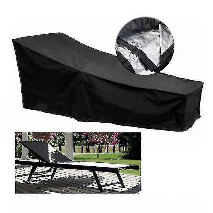 Lounger Dust Cover Polyester Awning Waterproof Dust Cover Suitable for Outdoor Furniture Balcony Garden