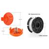 Systém automatického podávání Víčko cívky Jemné Odolné Snadná instalace Pro Black & Decker