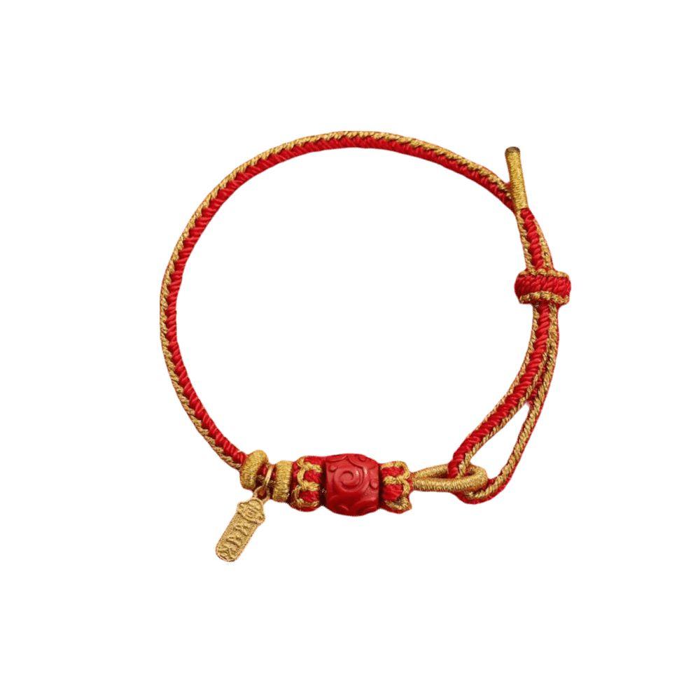 Hand-woven Zodiac Horse Bracelet Calabash Chinese Red Handrope Good Lucky Bracelet Decoration