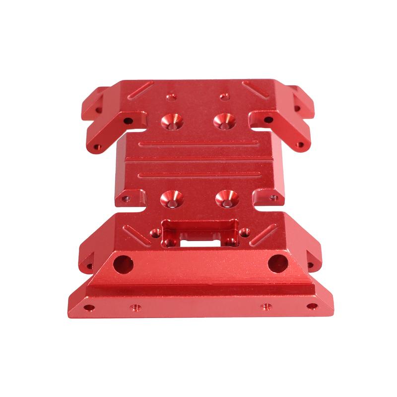 For MN 1/12 MN128 MN86S MN86 G500 RC Car Metal Medium Wave Box Bottom Plate Gearbox Frame Chassis