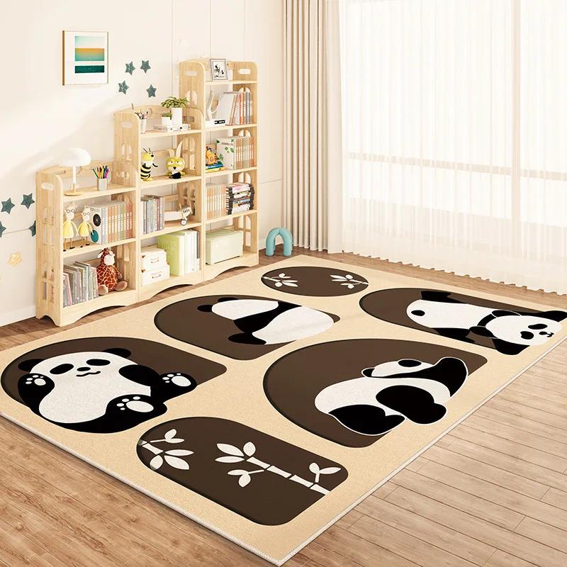 Cartoon Living Room Rug Children's Room Bedroom Soundproof Floor Mat Crawl Mat Play Mat Non-Slip Carpet Home Decor