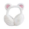 Anti-Freeze Sequins Bear Ear Earmuffs Plush Winter Ear Muffs Cute Ear Cover  for Women Girls