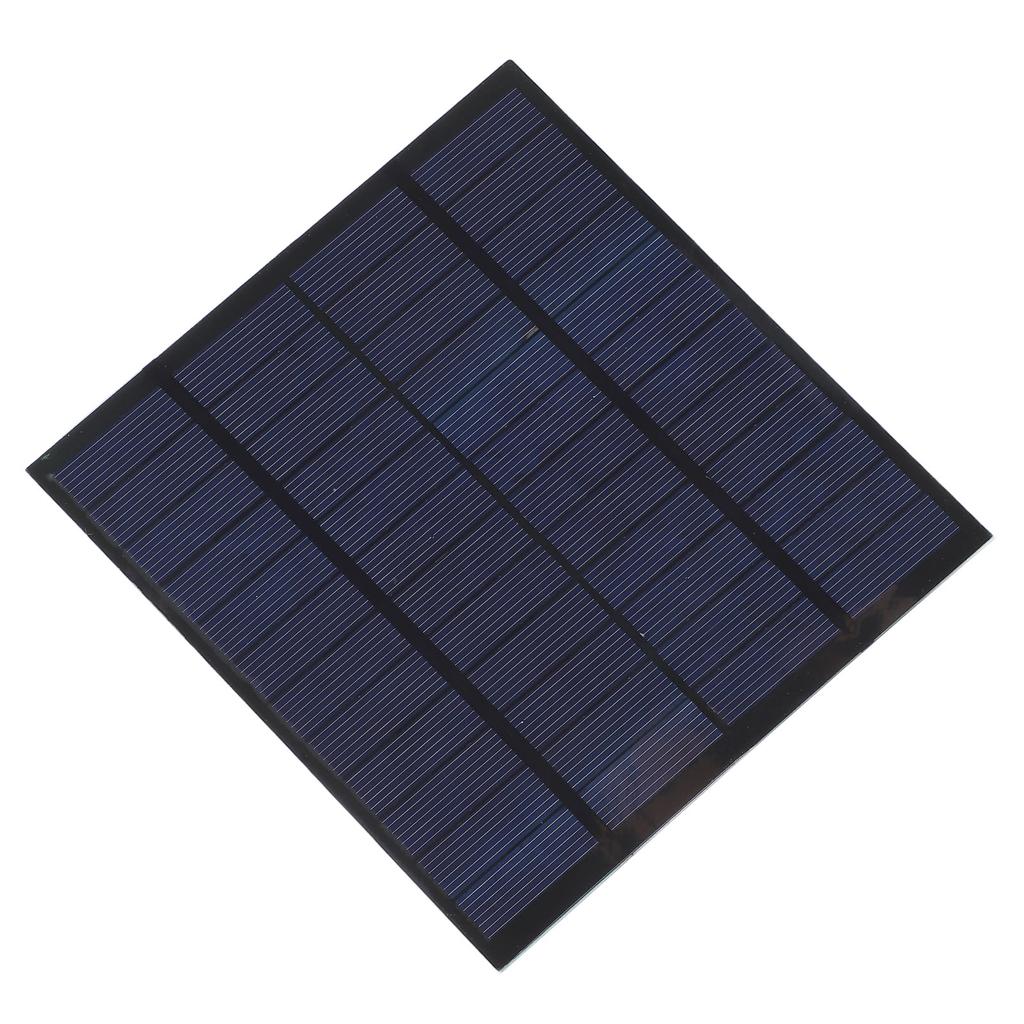 3W 12V DIY Solar Battery Panel Portable Outdoor Travel Polysilicon DIY Solar Panel 145x145mm