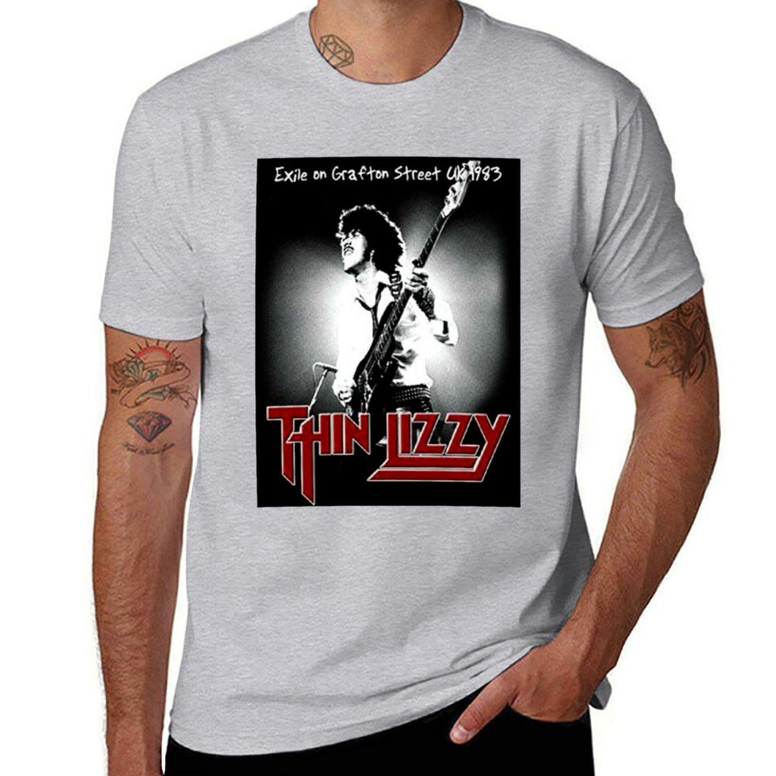 

Thin Lizzy Classic T-Shirt sports fans blanks mens t shirt graphic 2XL
