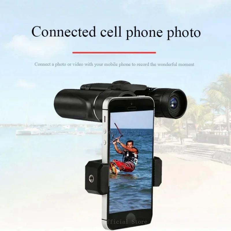 HD Zoom Portable Powerful Binoculars Long Range BAK4 Telescope Folding FMC Optics For Hunting Sports Outdoor Camping Travel