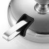 Stainless Steel Insulated Double-Layer Ice Bucket with Lid & Handle