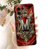 For Itel S25 Ultra Case S686LN Luxury Initial Letter Soft Silicone Shockproof TPU Cover For Itel S25 S685LN Funda S25Ultra Coque
