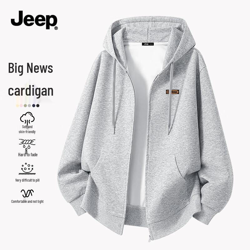 Jeep Men s Casual Full-Zip Hoodie 2XL