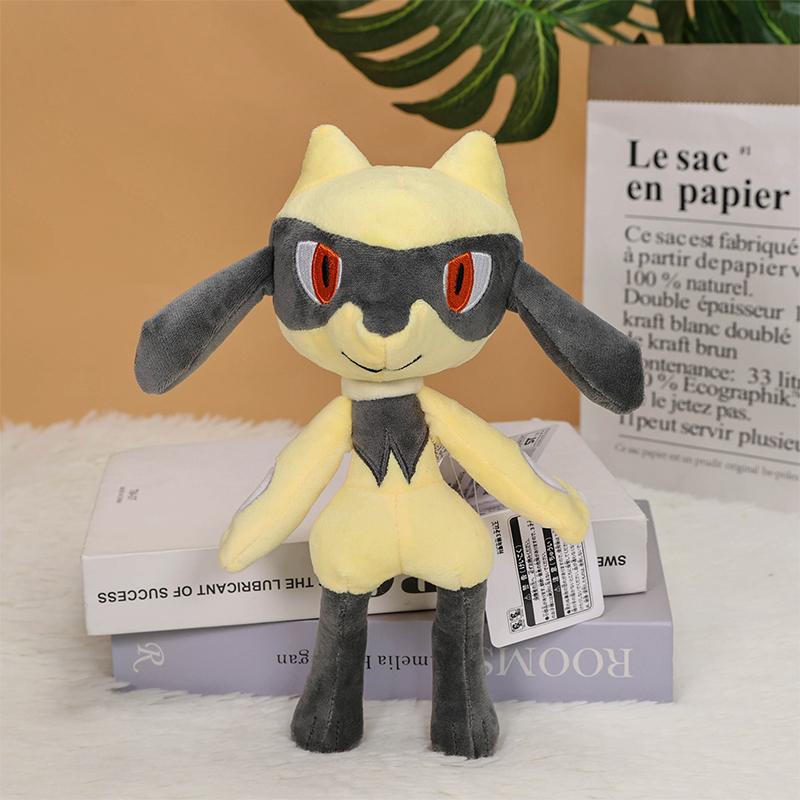 11 Styles Plush Riolu Mega Lucario Shiny Lucario Stuffed Doll Toy Cute Peluche Toy Christmas Halloween Gifts