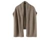 Warm Soft Knit Shawl Polyester Outer Cape Chic Neck Scarf  Air-Conditioned Rooms