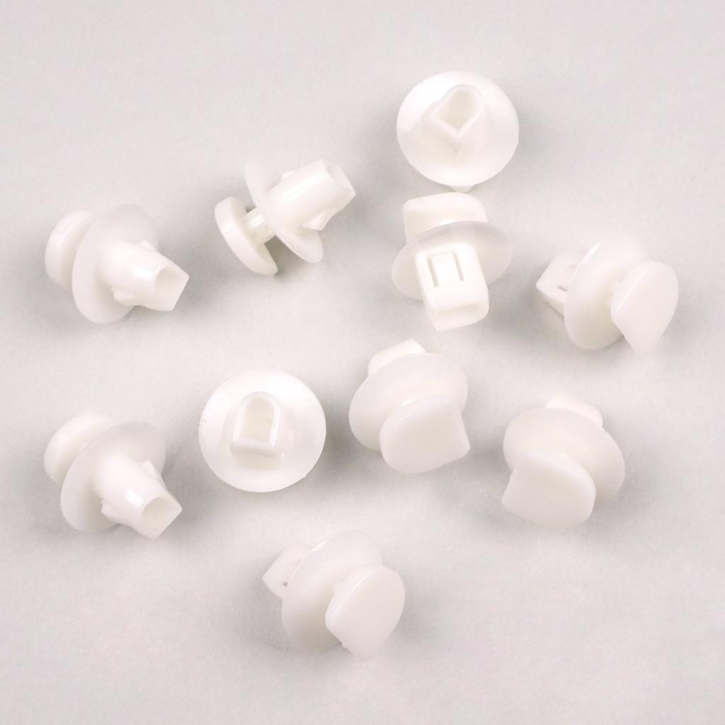 ESC bildeler ECF2141 10 stykker trimpanelklips for Toyota topphodestørrelse: 19,2 mm stammelengde: 11mm Passer inn: 9,7 x 7,6 mm