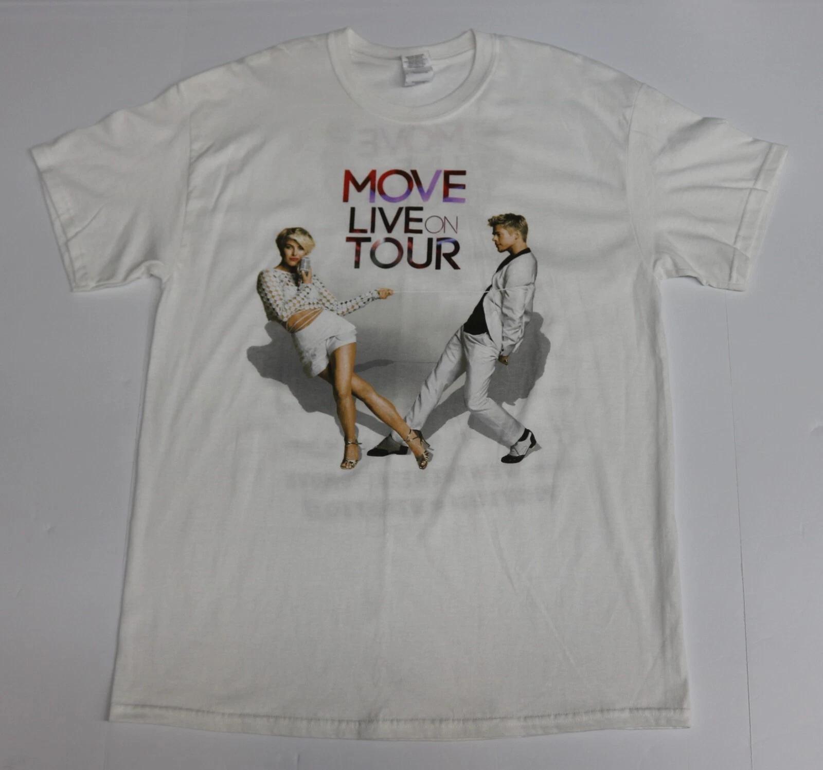 

Dancing with the Stars Move Live On Tour Derek Hough Julianne M T-Shirt Size (L) 2XL