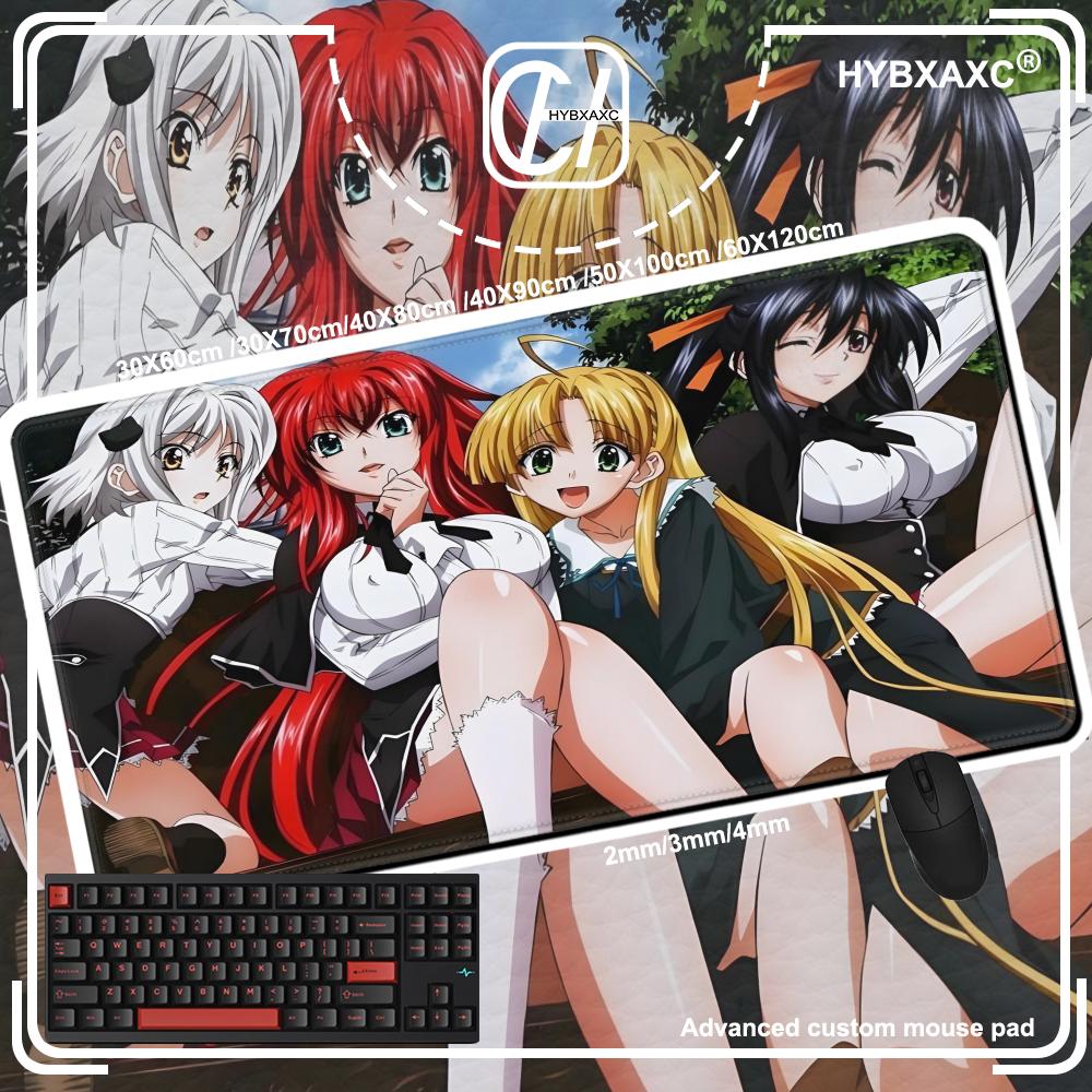 High School DXD Mouse Pad Cute HD Desk Pad Extended Gaming Keyboard Mats Large 90x40cm XXL Gamer Mousepad
