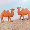 Attractive Camels Statue Lightweight Animal Figurine Eye-catching Camels Ornament