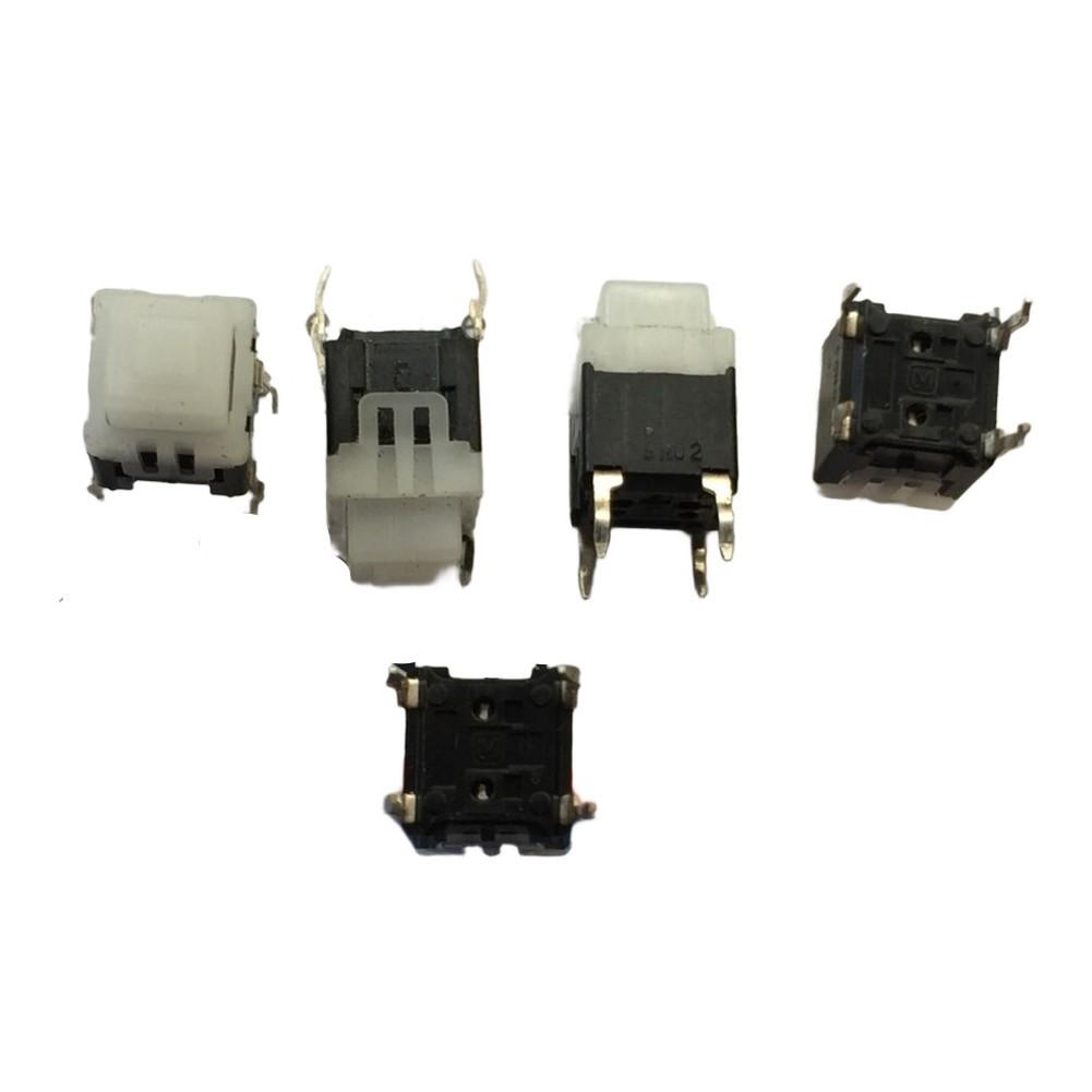 5pcs ESE20D321 Automotive Tactile Pushbutton SwitchFlat Head Self-Resetting Circuit Breakers And Isolating Switches