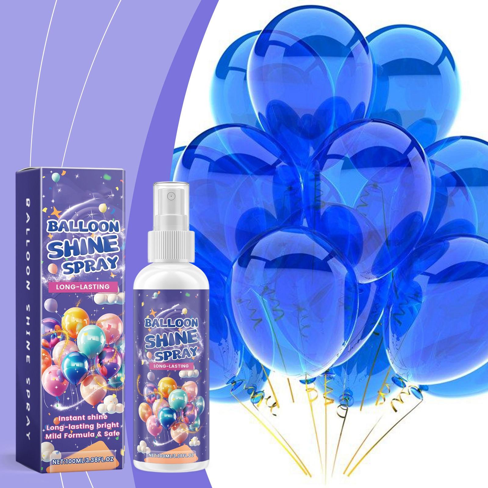 100ml Balloon Shine Spray Balloon Gloss Enhancer Balloon High-Shine Spray Quick-Drying Party Decoration Special 100ml