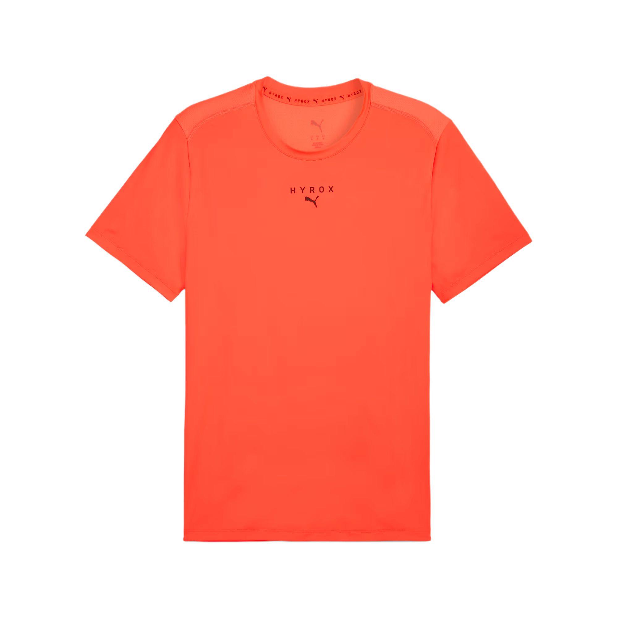 

Puma X Hyrox Collaboration Drycell Ss25 Training Cloudspun Knit Moisture-Wicking Crew Neck Short Sleeve T-Shirt Men Tops 527540-23 L