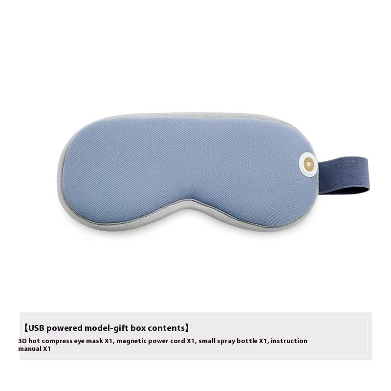 Heated Sleep Eye Mask USB Magnetic Steam Cover With Smart Timer Temperature Control And Adjustable Heat
