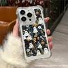 Creative Apple 16 all-inclusive iPhone15PLUS transparent 12/13 four-corner anti-drop 11PROMAX mobile phone case 14p