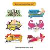 School Sports Ceremony Cheer Handheld Sign Prop with Cat Design