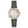 GEDI High-End Retro Floral Watch Women's Luxury Quartz Timepiece with Waterproof Leather Strap Gift for Woman