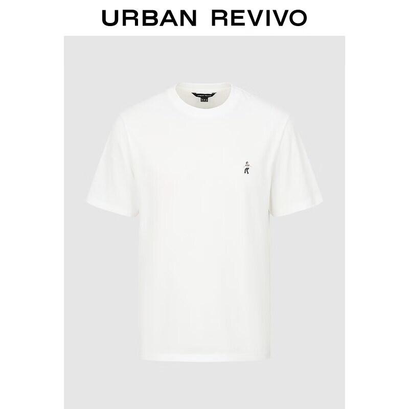 

Men s Embroidered Crew Neck T-Shirt M
