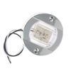 4 White Round LED Stern Transom Lights Cabin Deck Courtesy Light for Boat