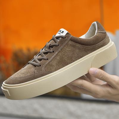 Luxury Handmade Men's Shoes New Fashion White Casual Shoes Genuine Leather High Quality Sneakers Sports Shoes Tenis Masculino