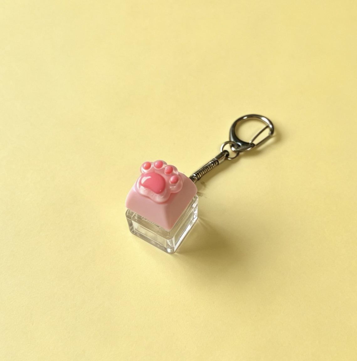 Cross-Border Button Squeeze Keyboard Toy: Unique Stress Relief Keychain Pendant Non Light-up