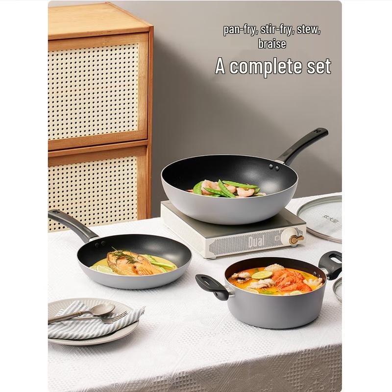 

Cooker King Non-stick 3-Piece Cookware Set