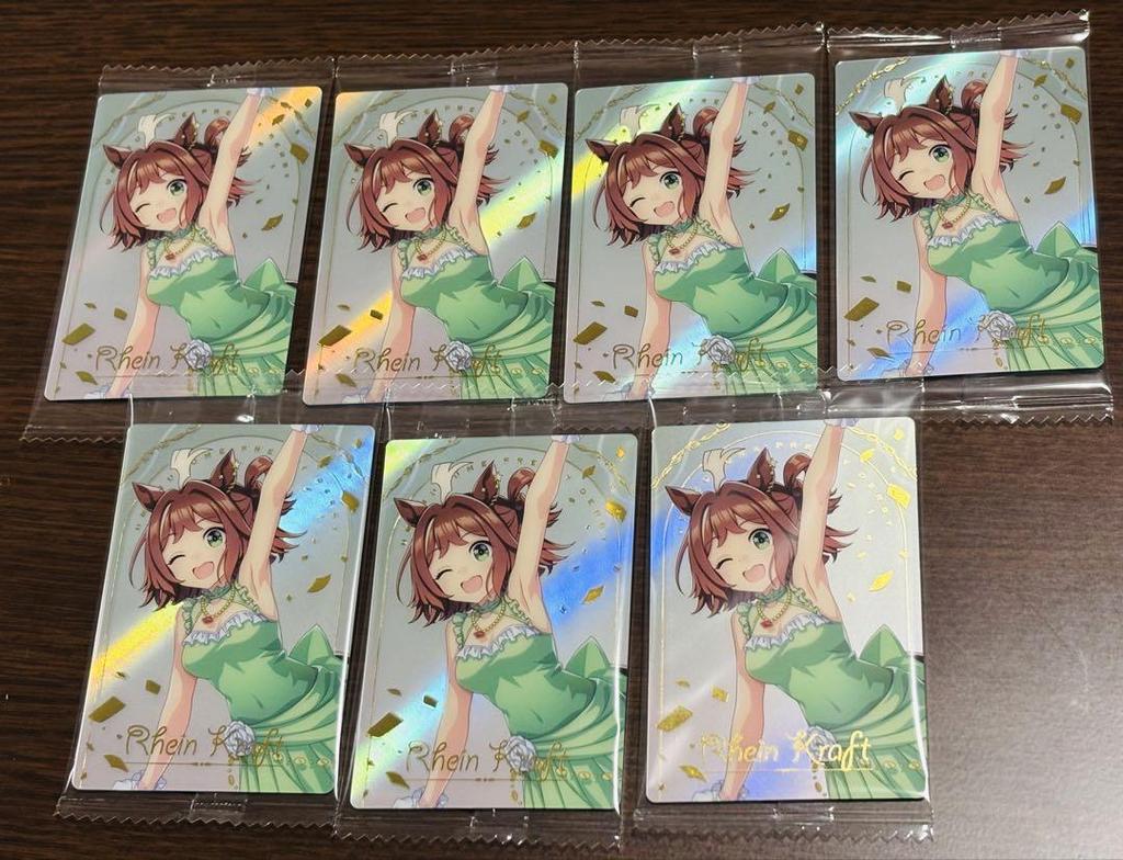[USED] Uma Musume Twin Wafers Special R 2025 Linecraft 7 pieces