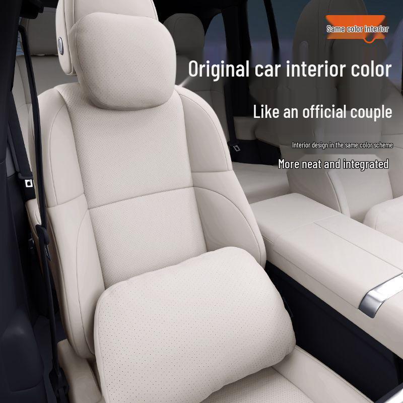 Zeekr LS6 Headrest Lumbar & Neck Support Pillow, Car Interior Essential.