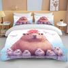 Funny Capybara Printed Bedding Set 1 Quilt Cover 2 Pillowcases Surprise Bedding For Boys And Girls Multiple Sizes Fast Shipping