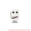 200pcs 8mm Small Square Corner Dice | Numbered Game Supplies | Ideal for Tabletop Games, Party Activities & DIY Craft Props